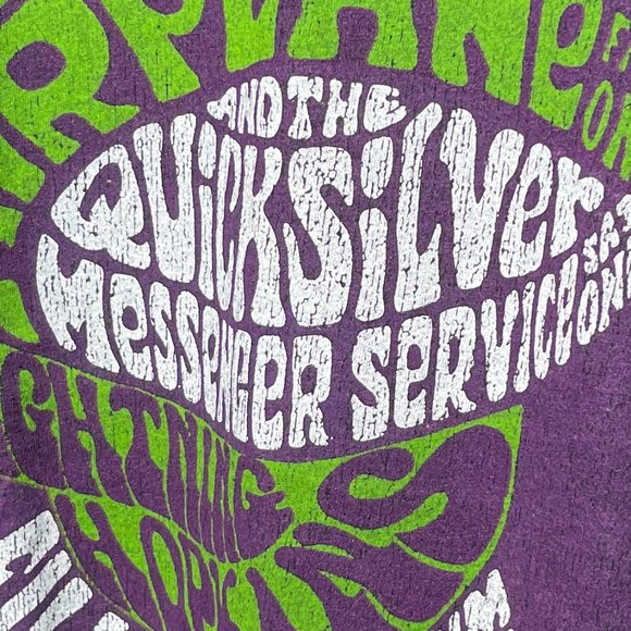 Jefferson Airplane Roots Of Rock Short Sleeve Psychedelic T-Shirt Adult Small - Picture 3 of 7